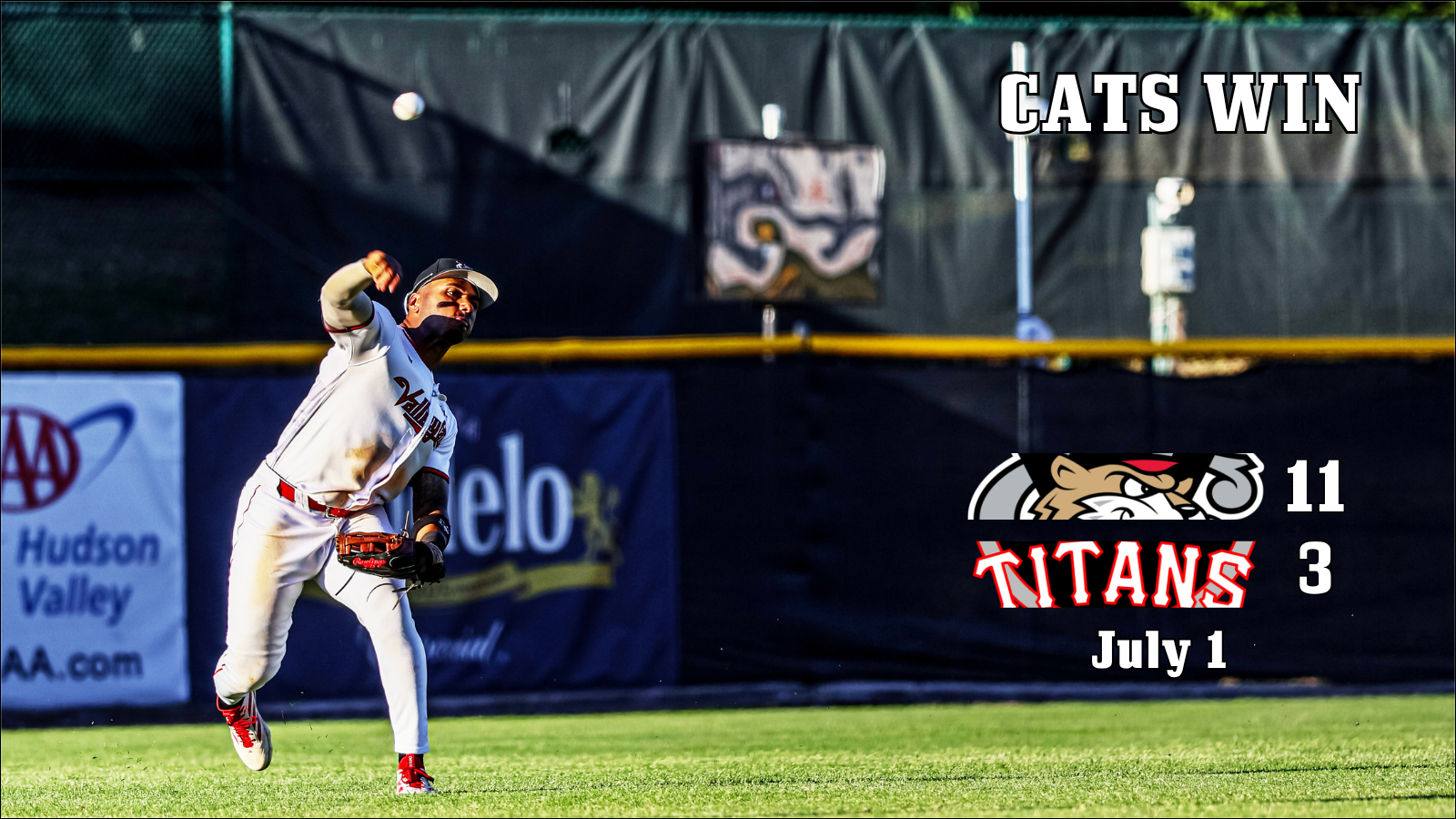 ValleyCats win 11-3 on July 1 over Ottawa