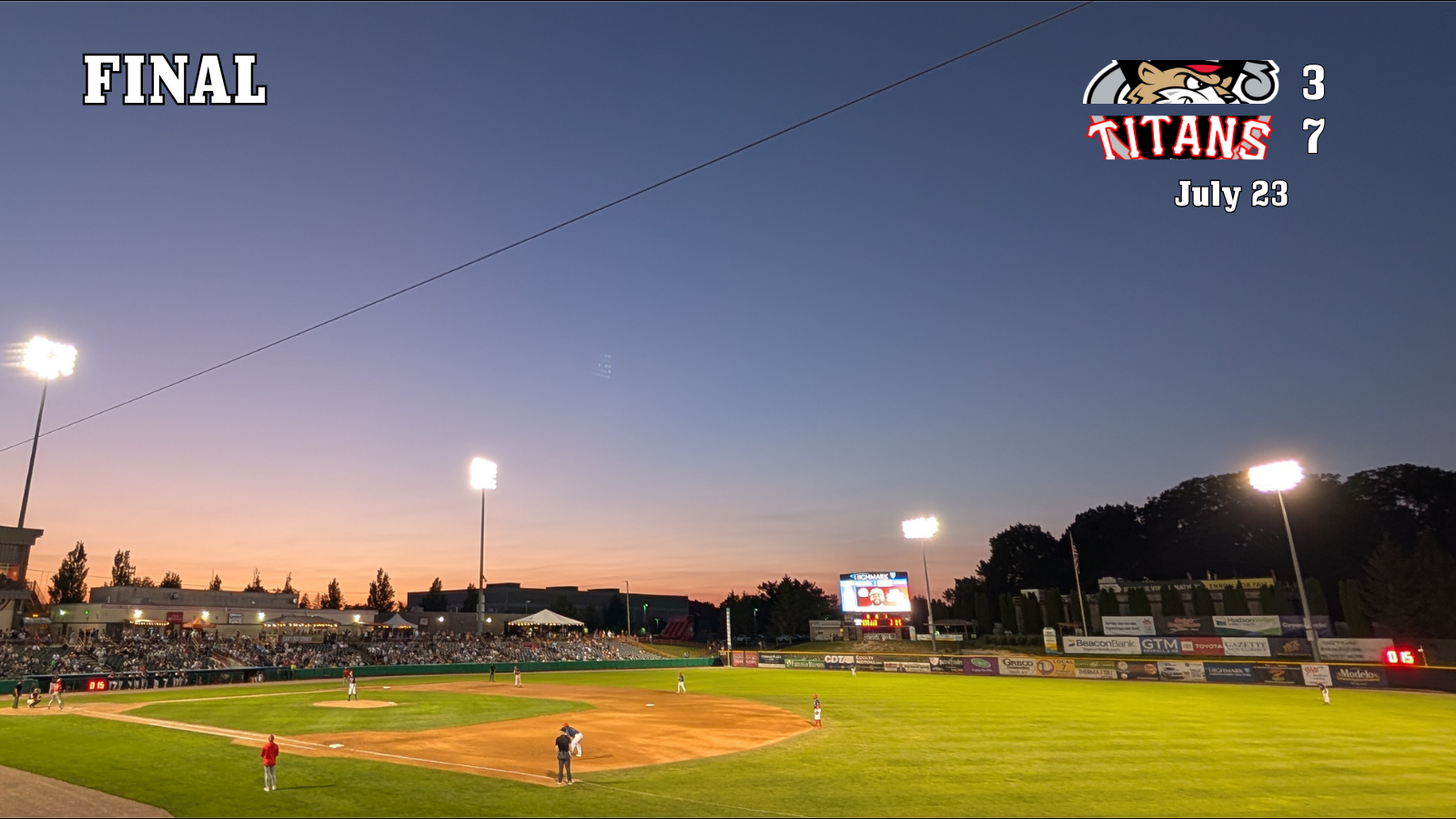 Tri-City falls to Ottawa on July 23