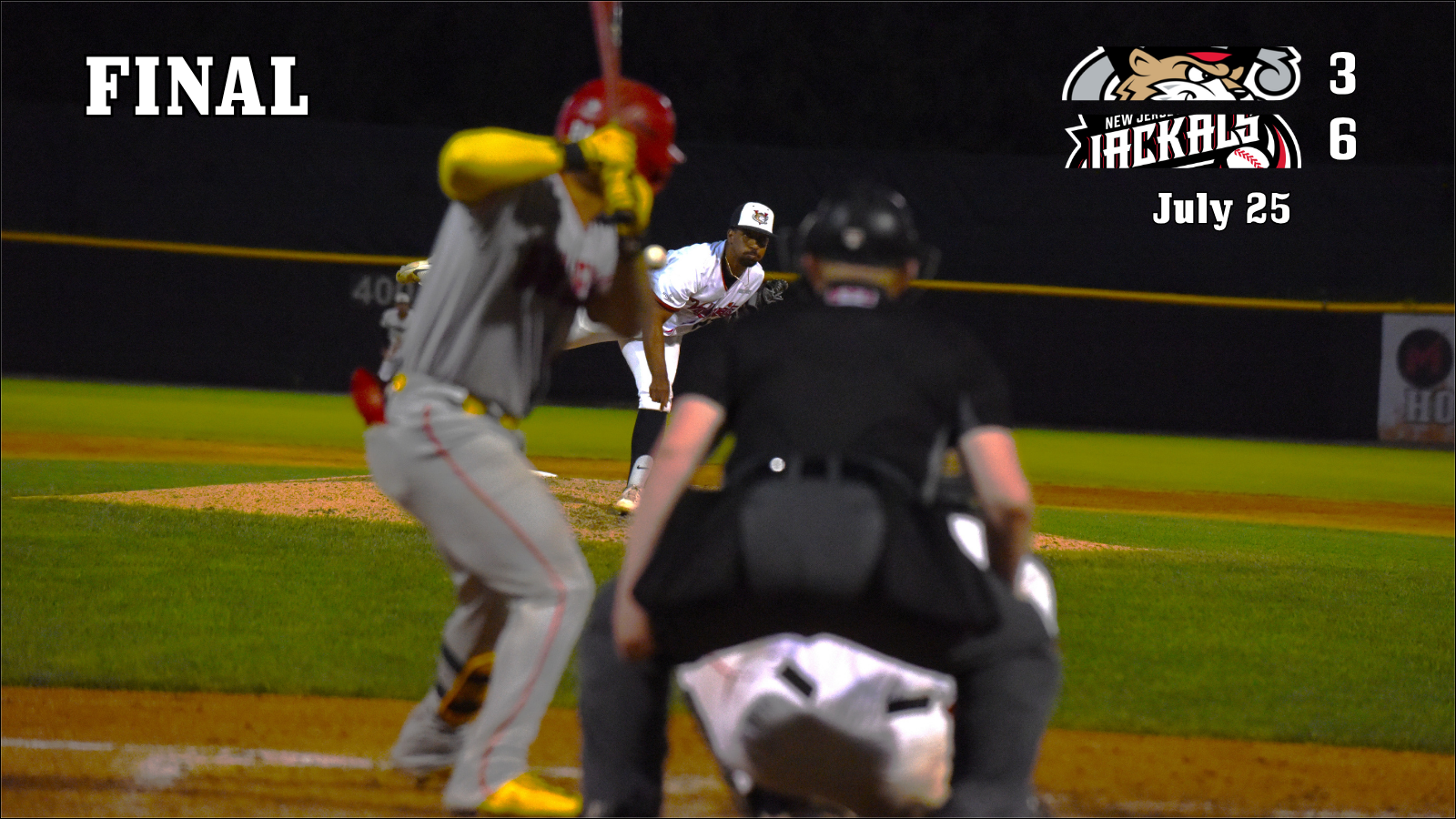 Tri-City Falls to New Jersey on July 25
