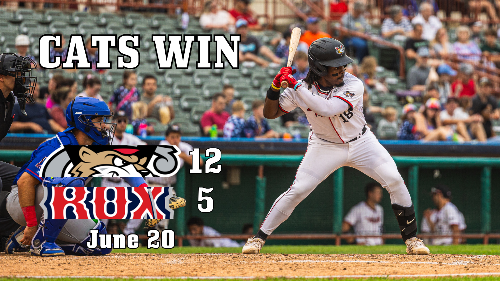 ValleyCats win on June 20, 12-5