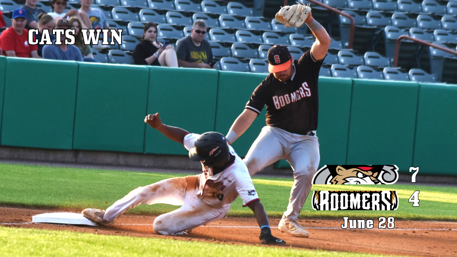 ValleyCats win 7-4 on June 28