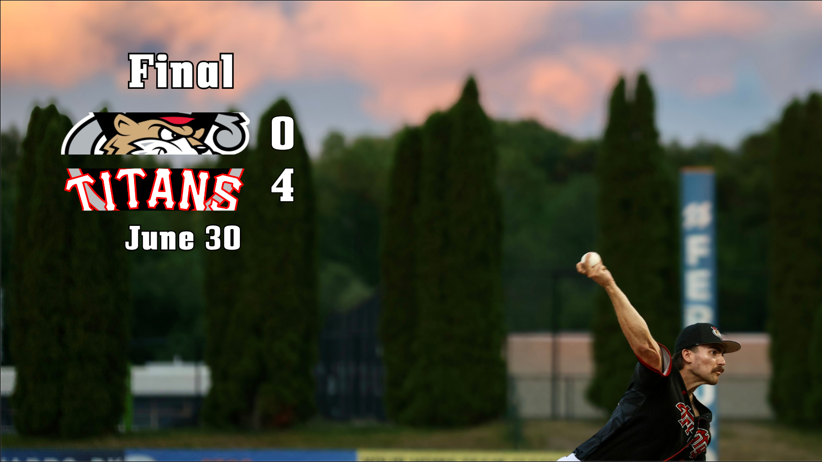 Tri-City falls to Ottawa, 4-0, on June 30