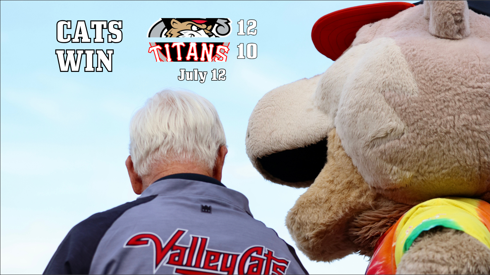 ValleyCats Win 12-10 on July 12